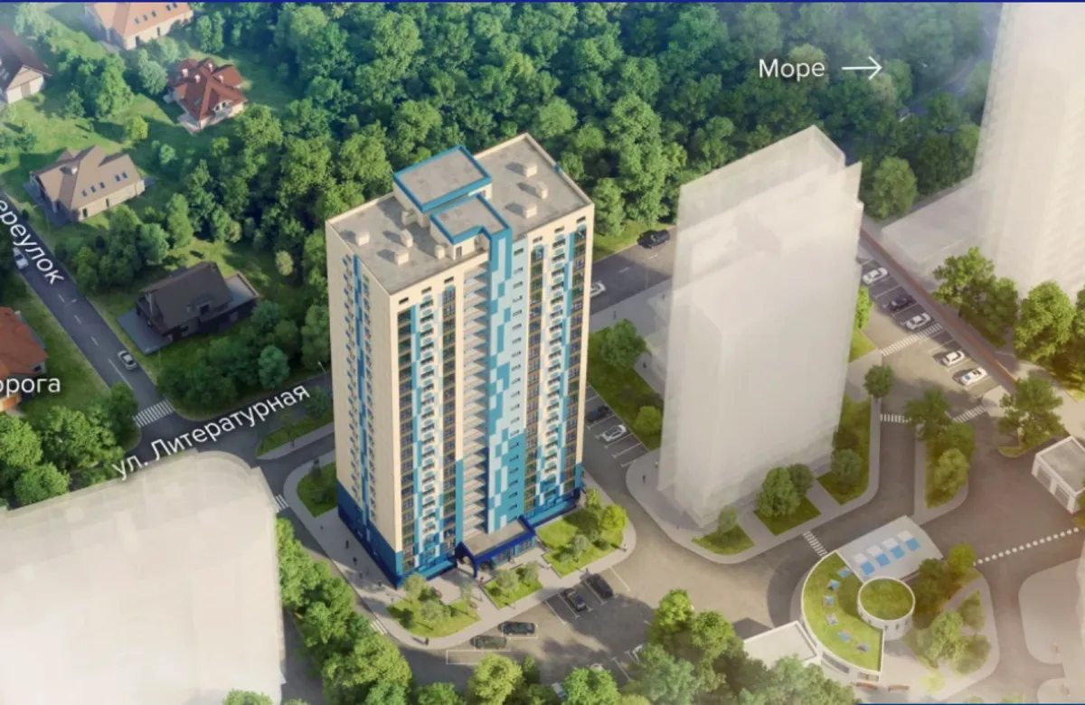 Apartments for sale. 1 room, 42 m², 17 floor/24 floors. 10, Lyteraturnaya ul., Odesa. 