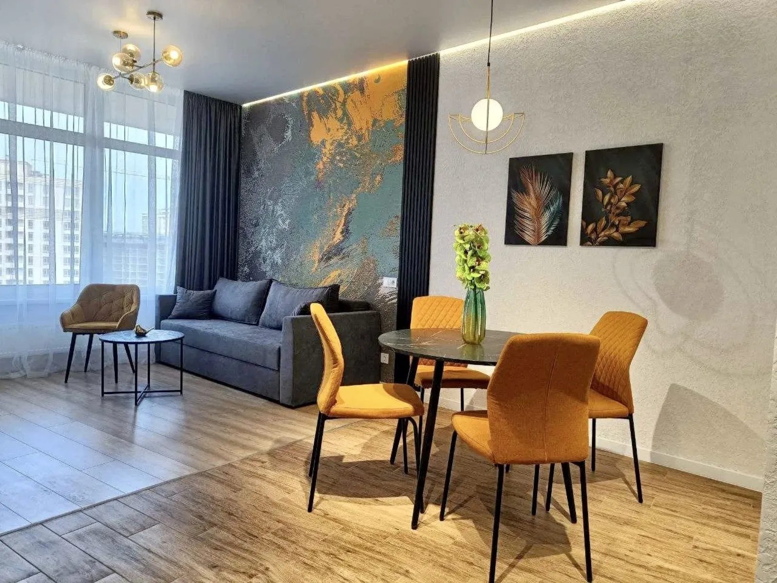 Apartments for sale. 1 room, 46 m², 21 floor/25 floors. Henuezskaya ul., Odesa. 