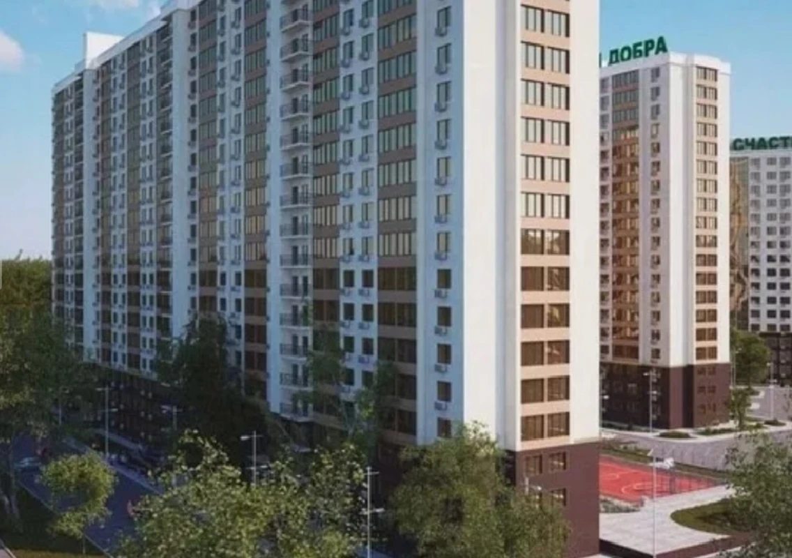 Apartments for sale. 1 room, 37 m², 4th floor/19 floors. 6, Zhemchuzhnaya ul., Odesa. 