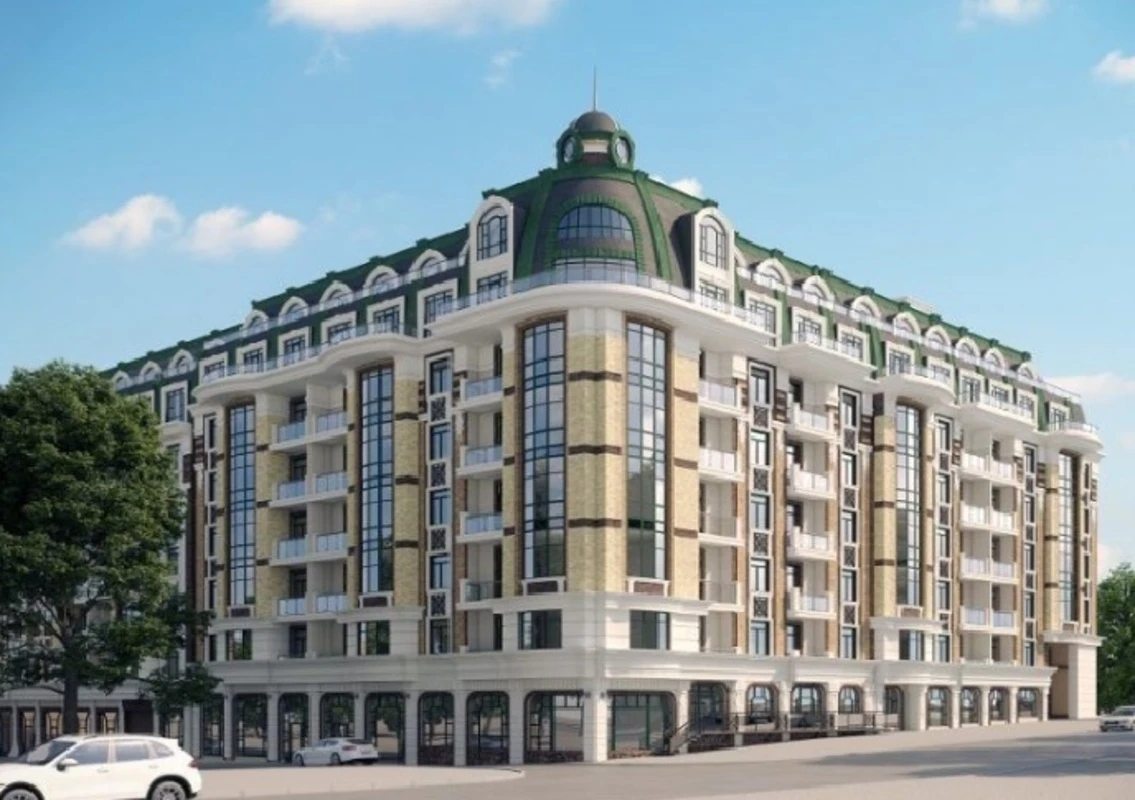 Apartments for sale. 2 rooms, 83 m², 4th floor/8 floors. 3, Evreyskaya ul., Odesa. 