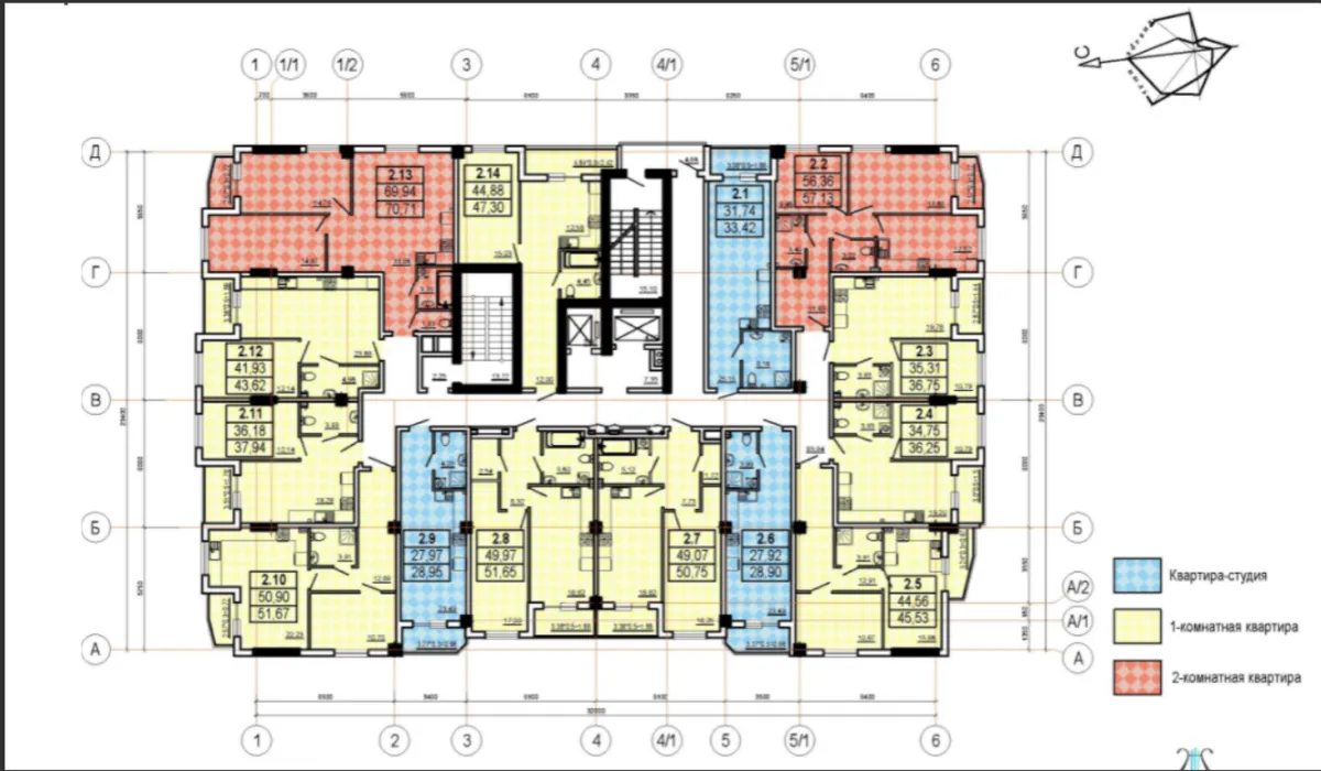 Apartments for sale. 1 room, 37 m², 4th floor/10 floors. 2, Kulykovskyy 2 per., Odesa. 