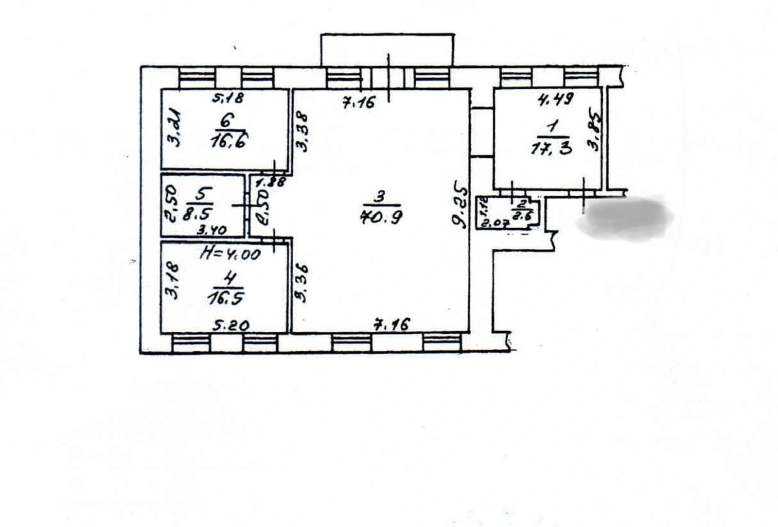 Продаж квартири. 2 rooms, 134 m², 2nd floor/4 floors. 8, Ланжероновская ул., Одеса. 