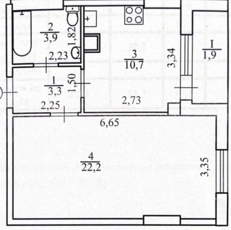 Apartments for sale. 1 room, 42 m², 7th floor/10 floors. 11, Uspenskyy per., Odesa. 