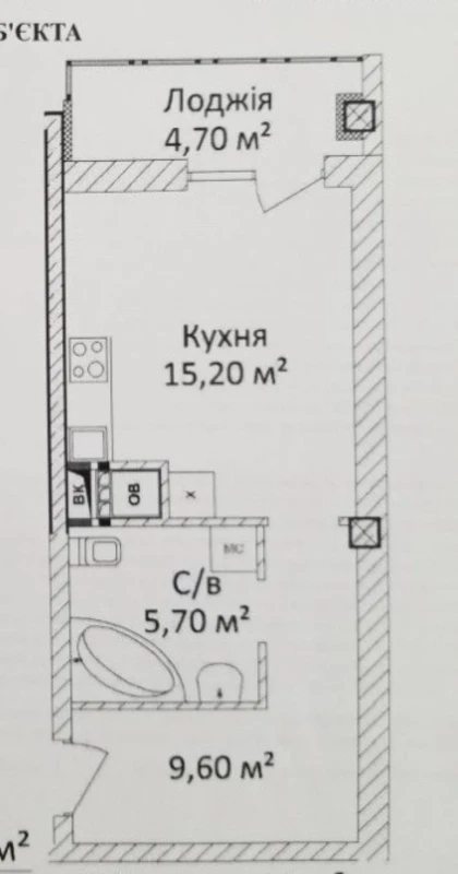 Продаж квартири. 1 room, 33 m², 2nd floor/7 floors. 3, Еврейская ул., Одеса. 