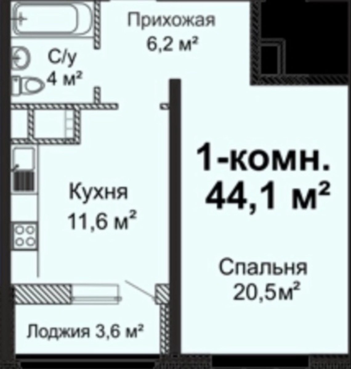 Apartments for sale. 1 room, 46 m², 11 floor/24 floors. 27, Varnenskaya ul., Odesa. 