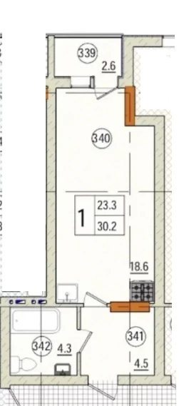 Продаж квартири. 1 room, 30 m², 4th floor/10 floors. 11, Успенский пер., Одеса. 