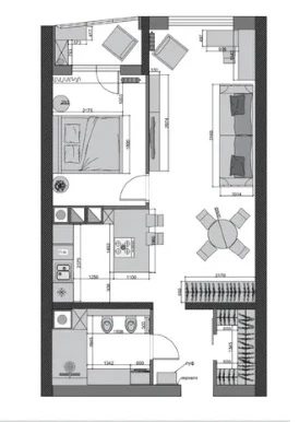Продаж квартири. 1 room, 66 m², 26 floor/30 floors. Шевченко пр., Одеса. 