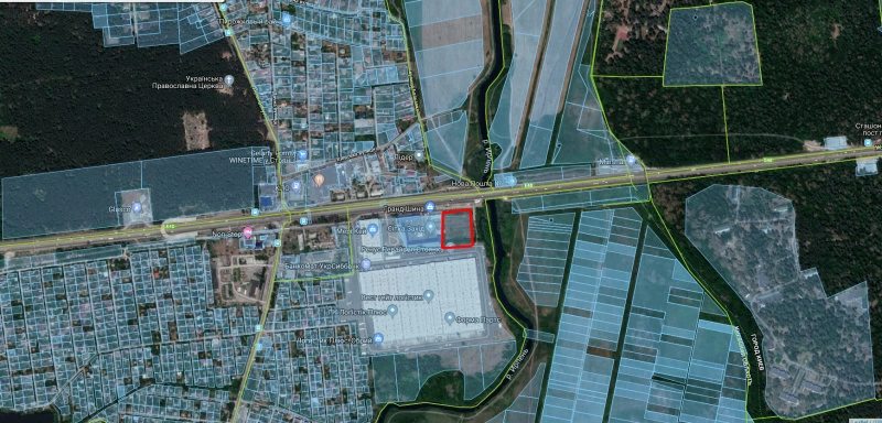 Land for industrial use for sale. Kyiv. 