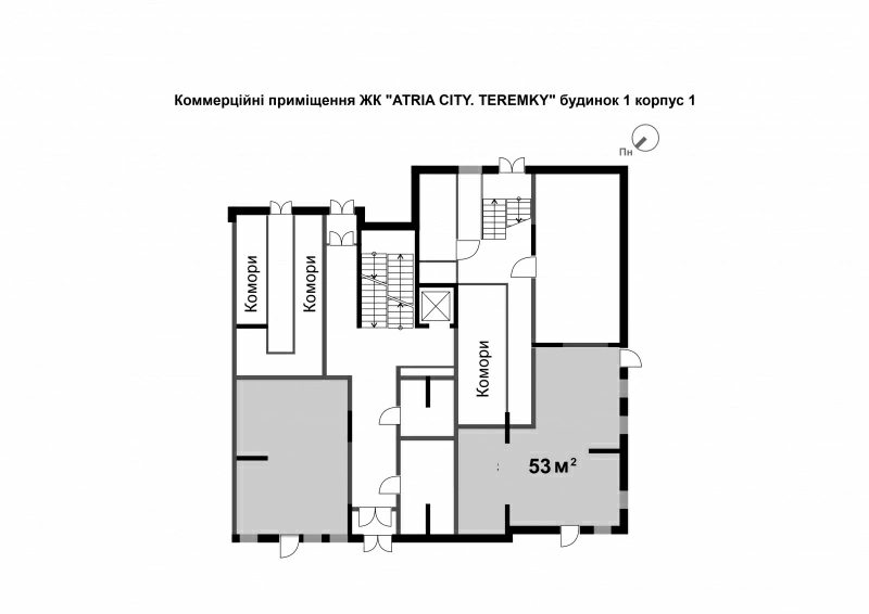 Recreational property for sale. 53 m², 1st floor/8 floors. 6, Odesskoe shosse, Chabany. 
