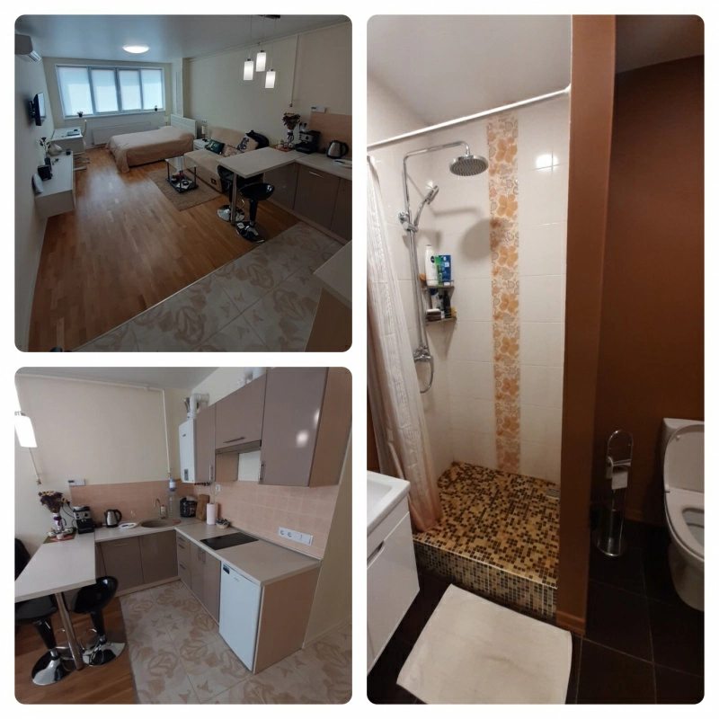 Продаж квартири. 1 room, 33 m², 8th floor/9 floors. 2, Новооскольская, Ірпінь. 