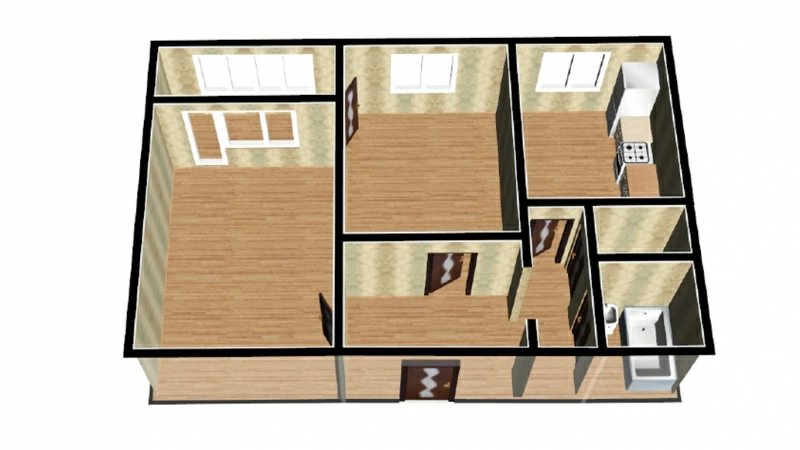 Продаж квартири. 2 rooms, 51 m², 7th floor/9 floors. Центр, Бердянськ. 