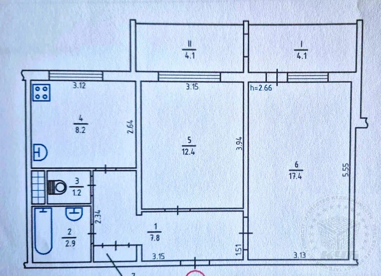 Продаж квартири. 2 rooms, 586 m², 3rd floor/10 floors. 22, Симиренка 22, Київ. 