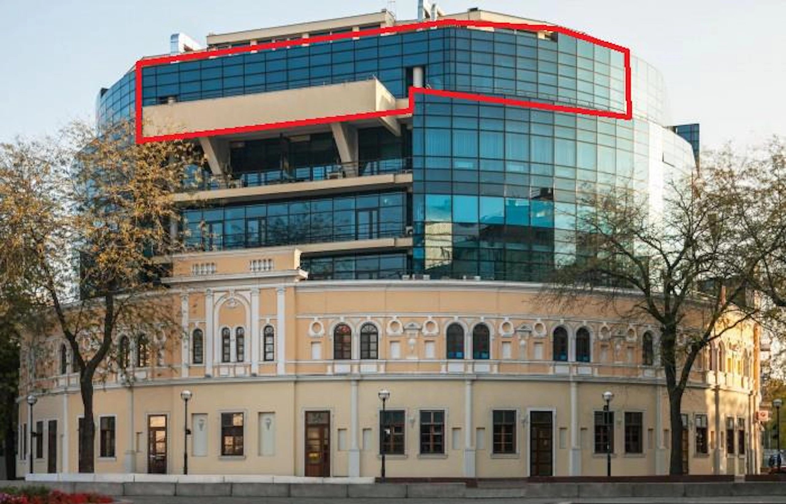 Аренда Офис 330 м2. Терраса с видом моря. Галерея АФИНА, Центр Одессы 