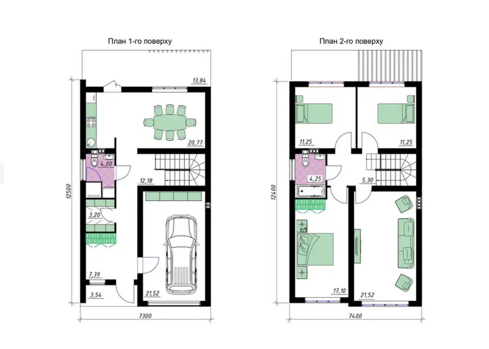 Продаж будинку 137 m², 2 поверхи. Фортечний (кіровський), Кропивницький. 