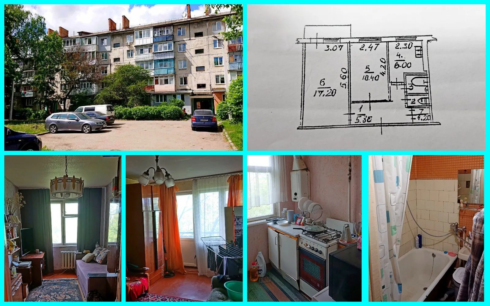 Apartments for sale. 2 rooms, 45 m², 4th floor/5 floors. Volonterska, Bila Tserkva. 