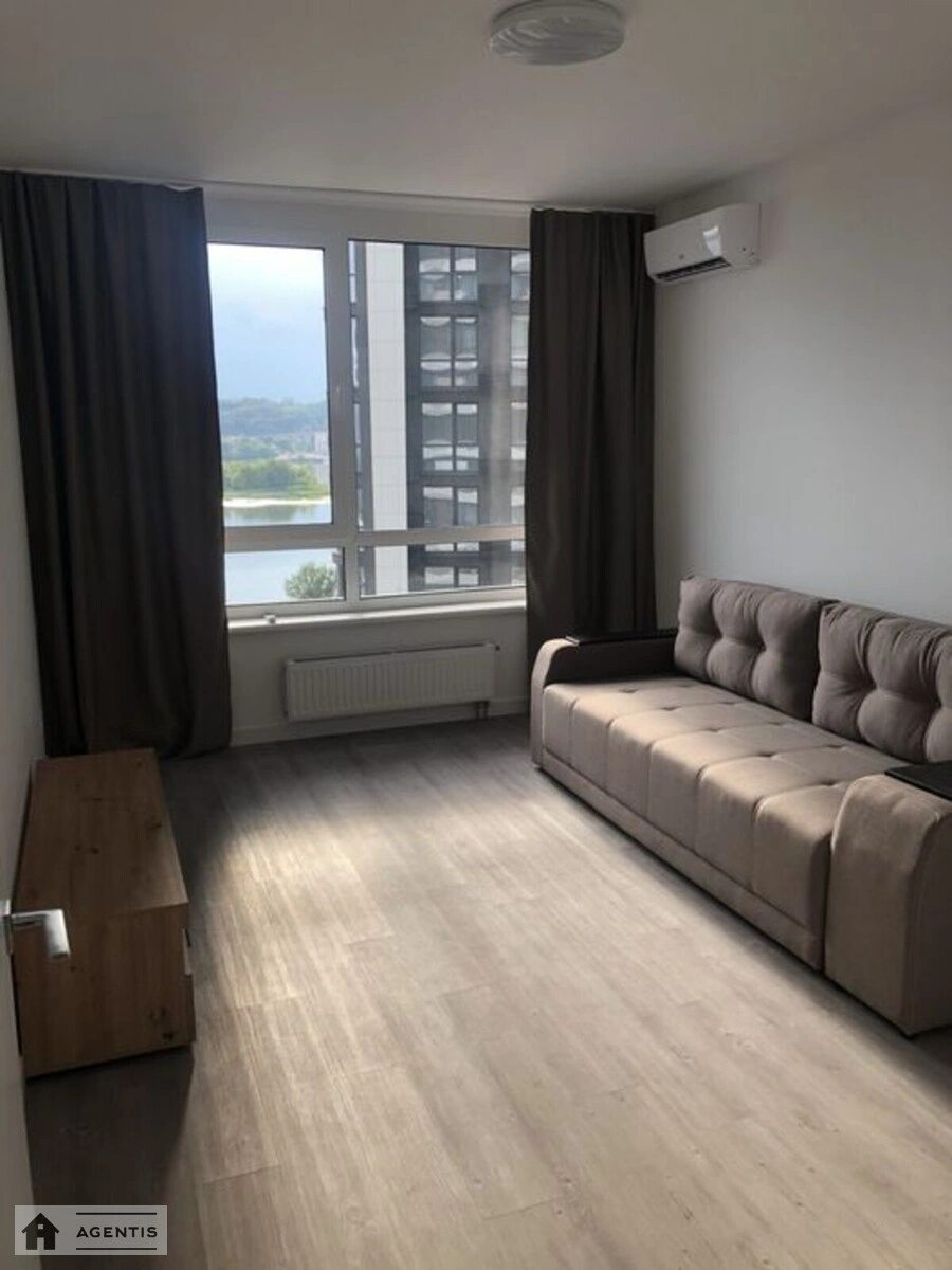 Здам квартиру. 2 rooms, 47 m², 10th floor/23 floors. 15, Дніпровська набережна 15, Київ. 