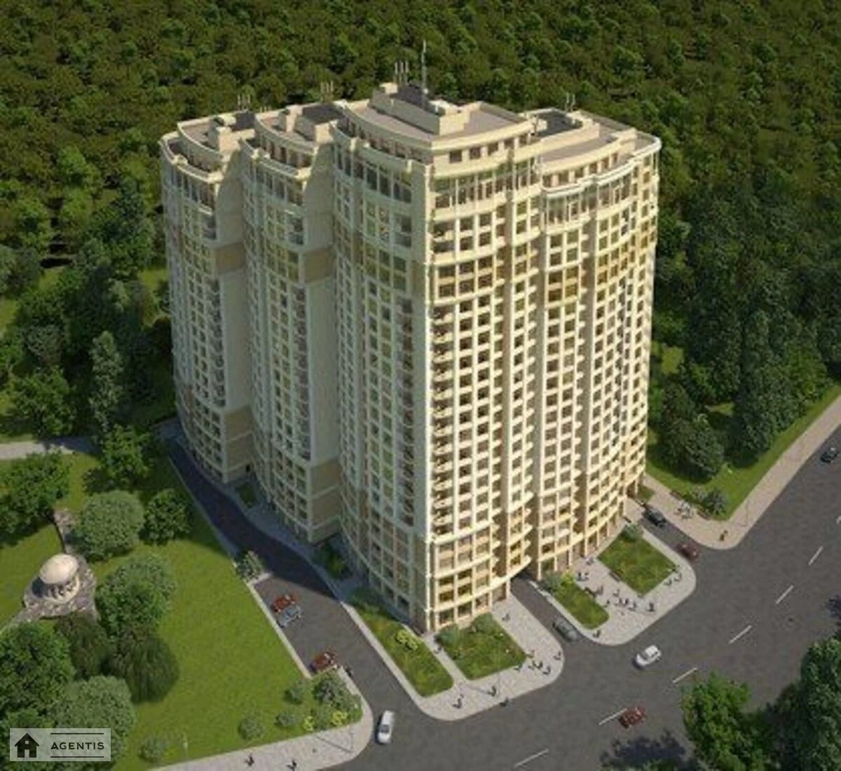 Apartment for rent. 2 rooms, 75 m², 23 floor/24 floors. Parkovo-Syretska vul. Tymofiya Shamryla, Kyiv. 