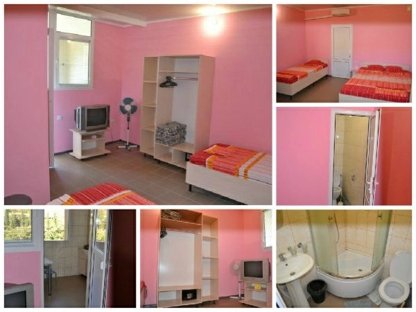 Private room for rent. 1 room, 36 m², 1st floor/2 floors. 15, Tabachnaya, Alushta. 
