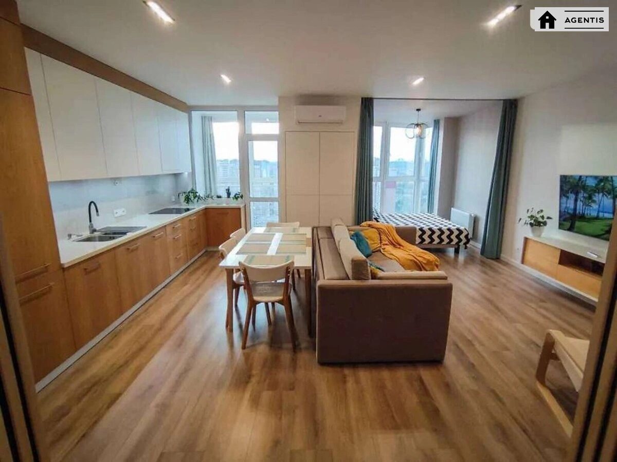 Apartment for rent. 1 room, 50 m², 23 floor/25 floors. 2, Dragomanova 2, Kyiv. 