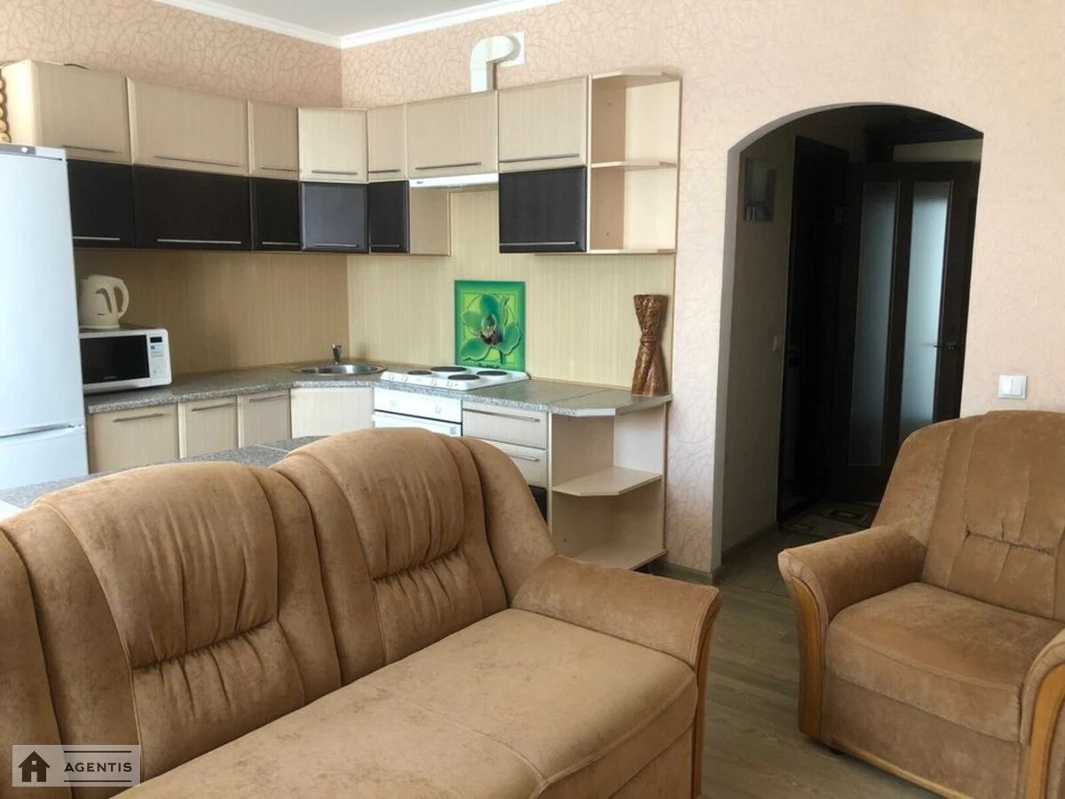 Apartment for rent. 1 room, 60 m², 4th floor/32 floors. 12, Oleksandra Myshuhy vul., Kyiv. 