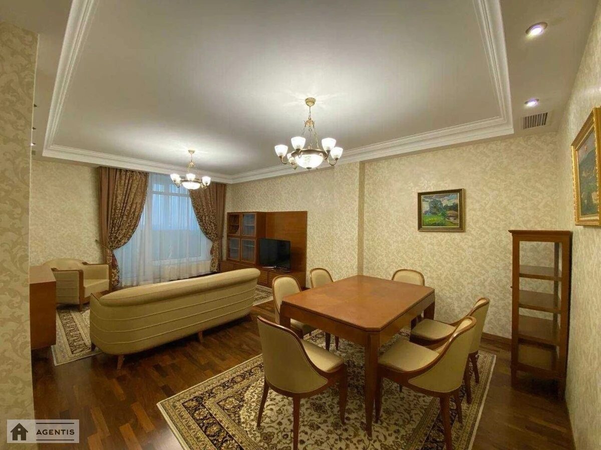 Apartment for rent. 3 rooms, 134 m², 14 floor/17 floors. 14, Andriya Verkhohlyada vul. Mykhayla Drahomirova, Kyiv. 