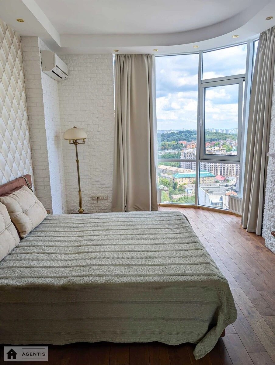 Apartment for rent. 1 room, 50 m², 19 floor/25 floors. 2, Andriya Verkhohlyada vul. Mykhayla Drahomirova, Kyiv. 