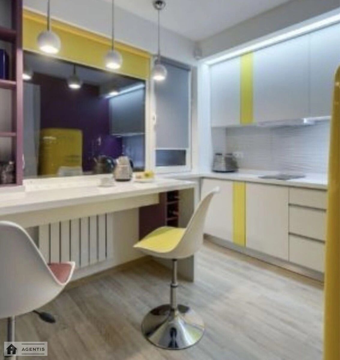 Apartment for rent. 1 room, 35 m², 12 floor/12 floors. 11, Panasa Myrnoho vul., Kyiv. 