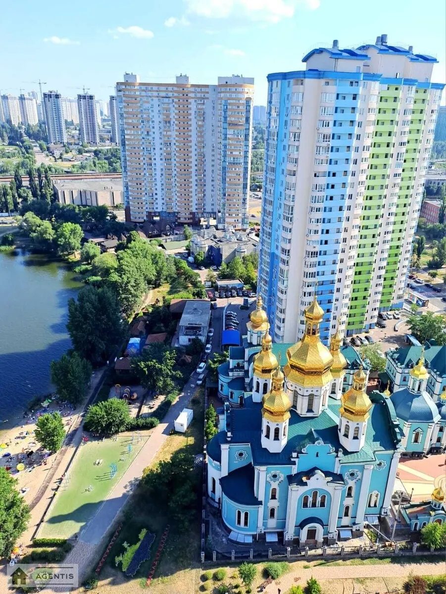 Apartment for rent. 1 room, 43 m², 23 floor/25 floors. 1, Yuriya Shumskoho vul., Kyiv. 