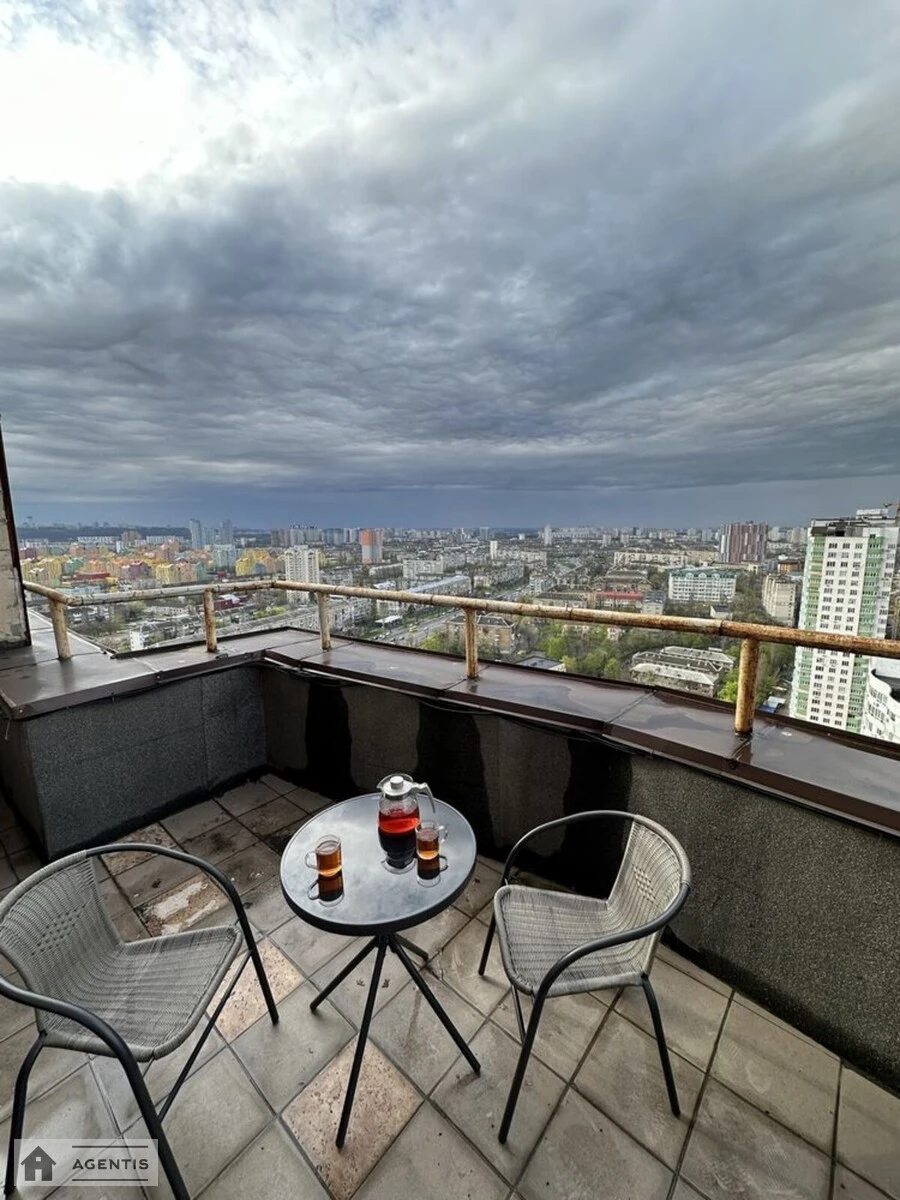 Apartment for rent. 1 room, 36 m², 27 floor/29 floors. 17, Kharkivske 17, Kyiv. 