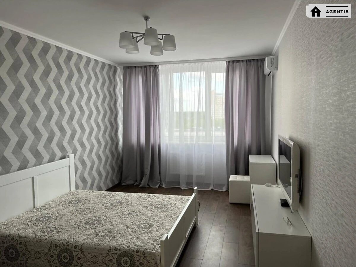 Apartment for rent. 1 room, 46 m², 9th floor/19 floors. 10, Samiyla Kishky vul. Marshala Konyeva, Kyiv. 