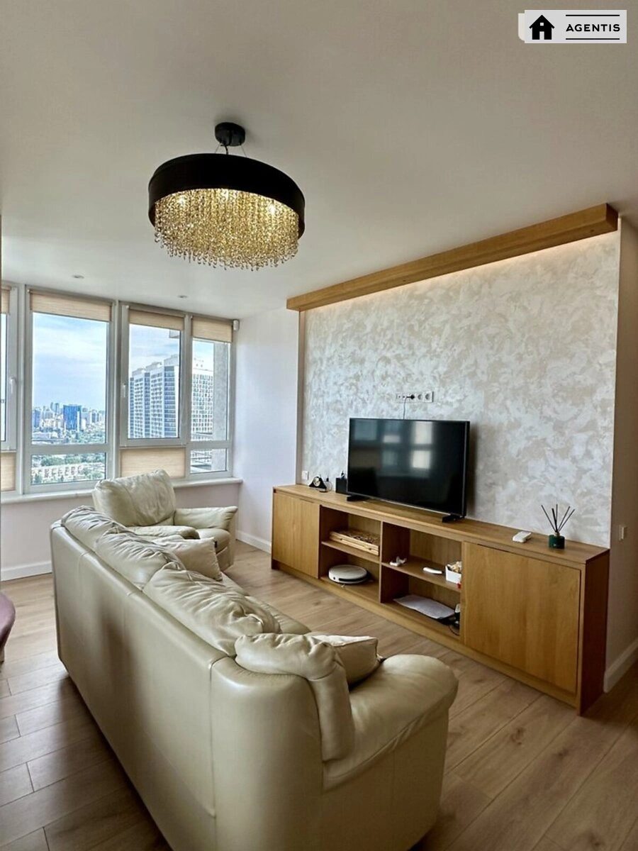 Apartment for rent. 3 rooms, 120 m², 24 floor/26 floors. 1, Sholudenka 1, Kyiv. 