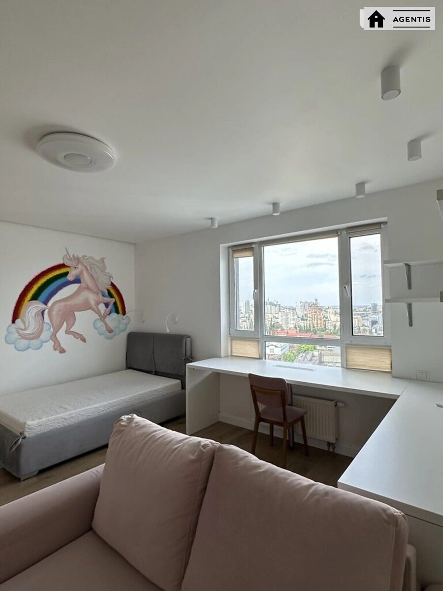 Apartment for rent. 3 rooms, 120 m², 24 floor/26 floors. 1, Sholudenka 1, Kyiv. 