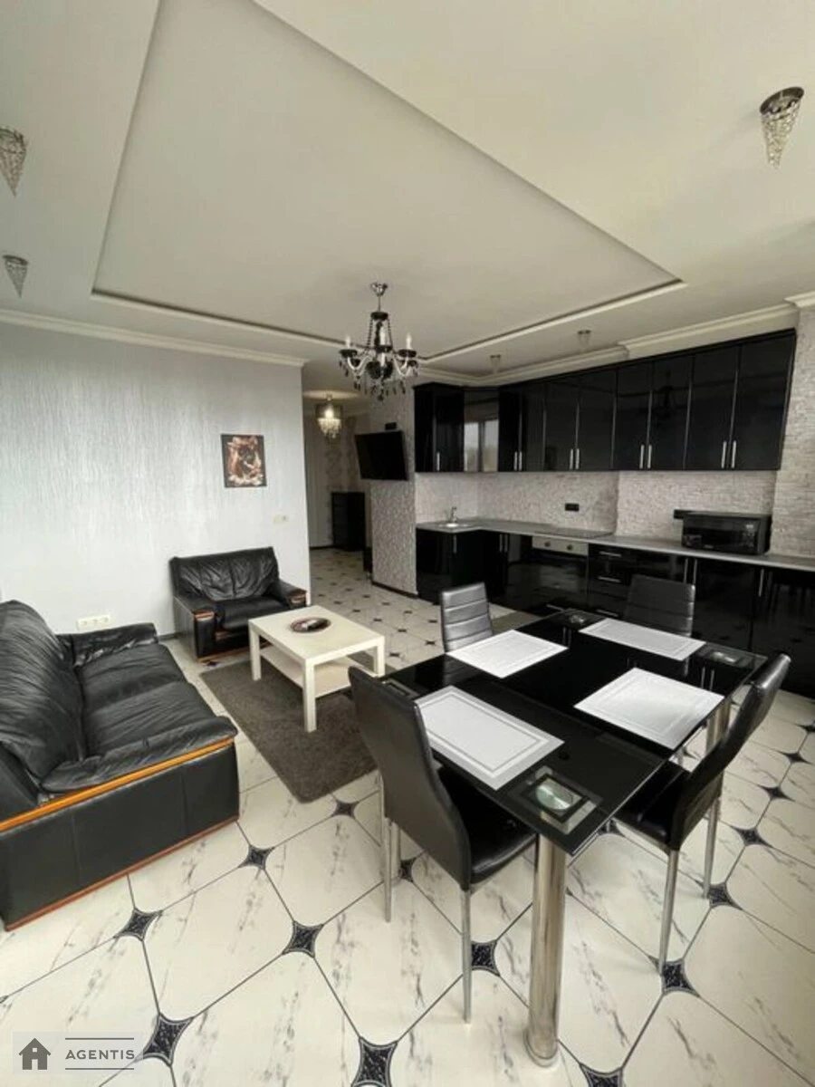 Apartment for rent. 1 room, 48 m², 22 floor/25 floors. 12, Nataliyi Uzhviy vul., Kyiv. 