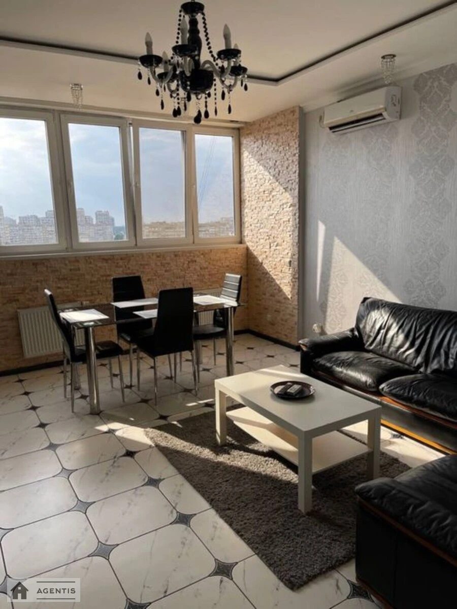 Apartment for rent. 1 room, 48 m², 22 floor/25 floors. 12, Nataliyi Uzhviy vul., Kyiv. 