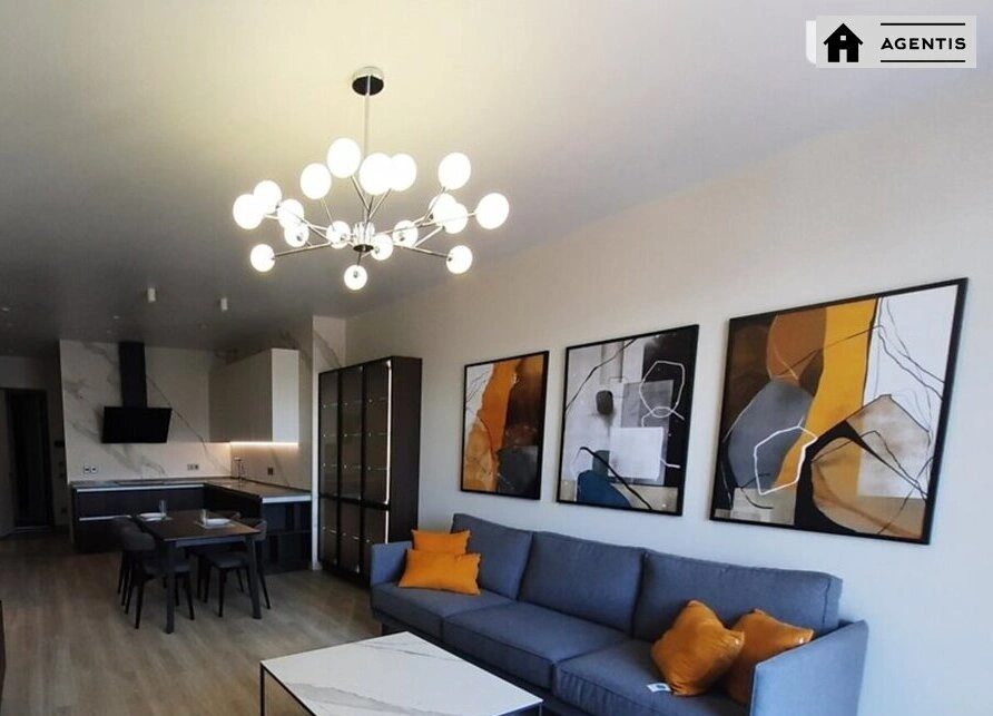 Apartment for rent. 1 room, 71 m², 9th floor/20 floors. Kazymyra Malevycha vul., Kyiv. 