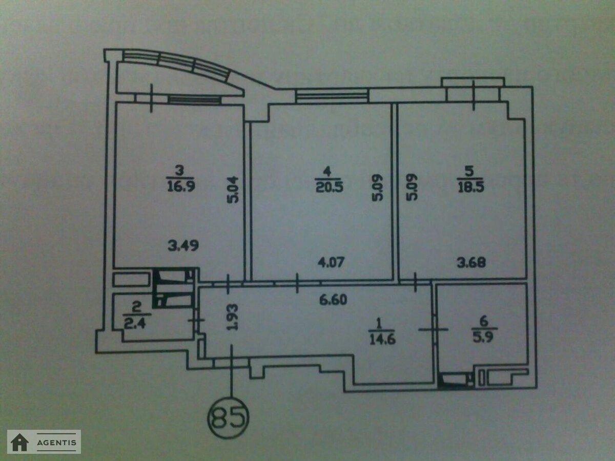 Сдам квартиру. 2 rooms, 82 m², 12 floor/24 floors. 72, Антоновича вул. (Горького), Киев. 