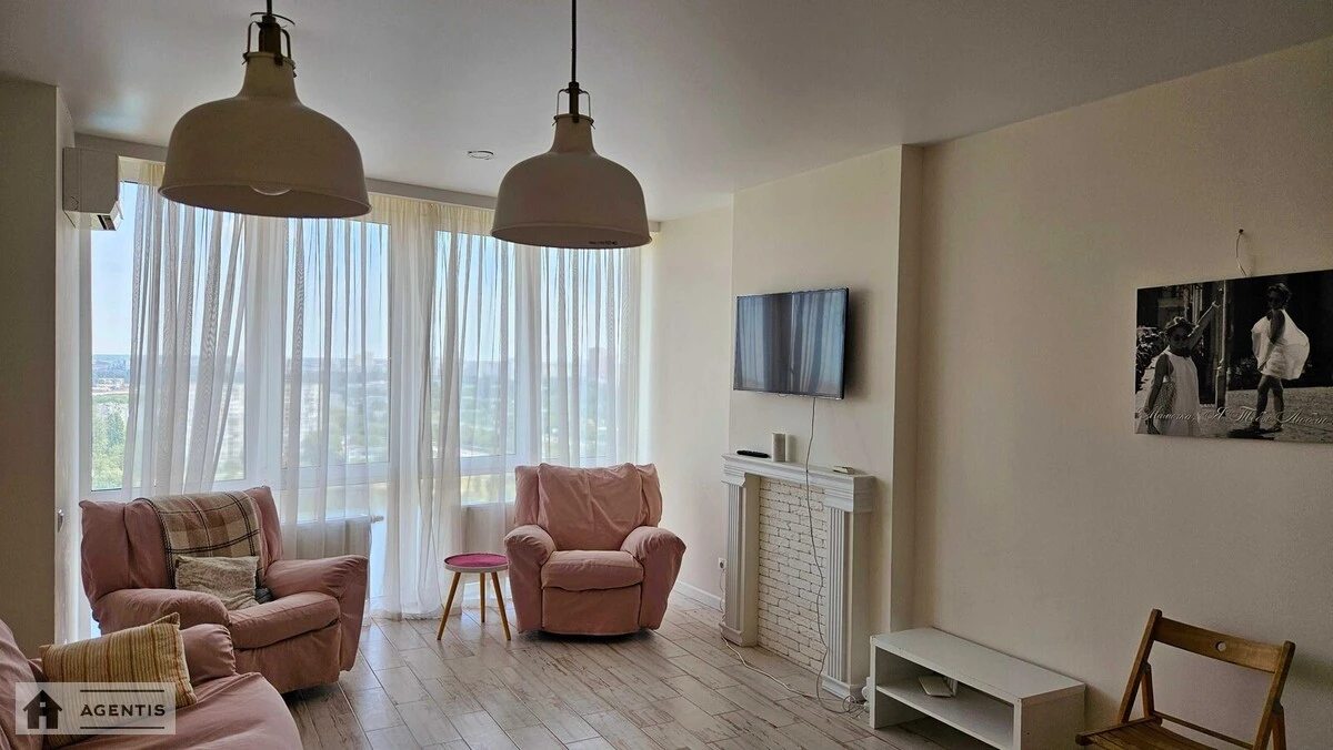 Apartment for rent. 2 rooms, 87 m², 21 floor/27 floors. 3, Yuriya Shumskoho vul., Kyiv. 