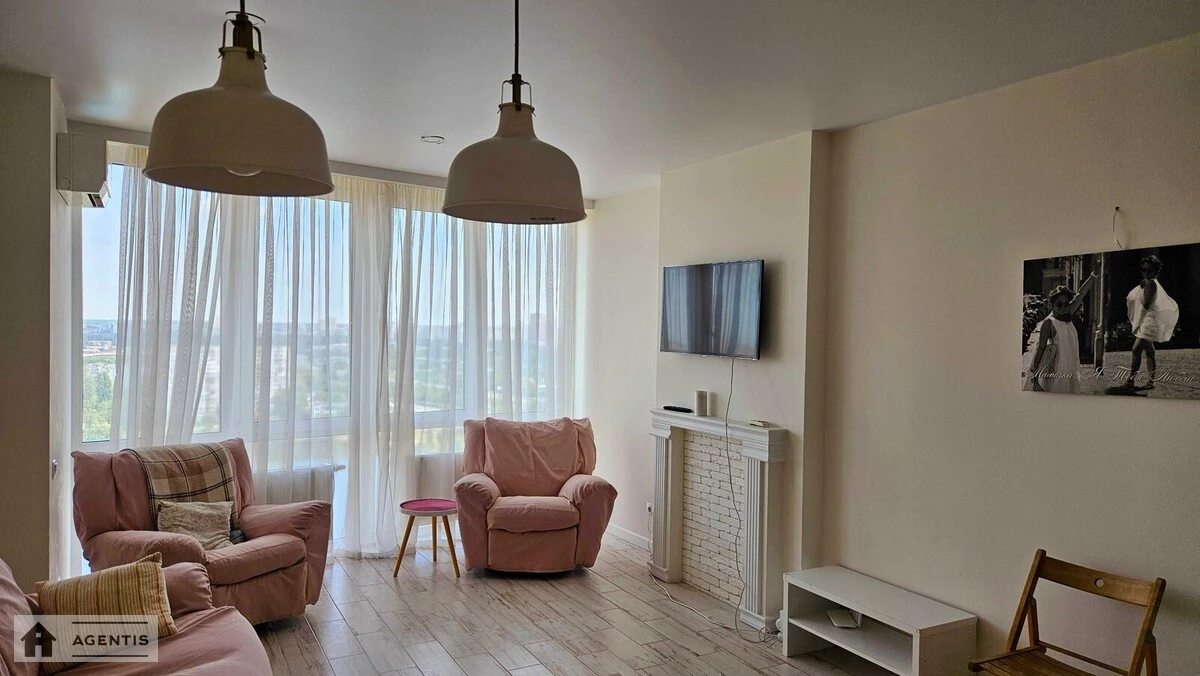 Здам квартиру. 2 rooms, 87 m², 21 floor/27 floors. 3, Юрія Шумського вул., Київ. 