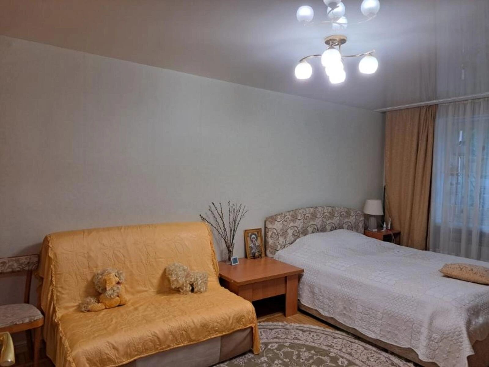 Apartments for sale. 1 room, 30 m², 4th floor/9 floors. 17, Hlushko Akademyka pr., Odesa. 