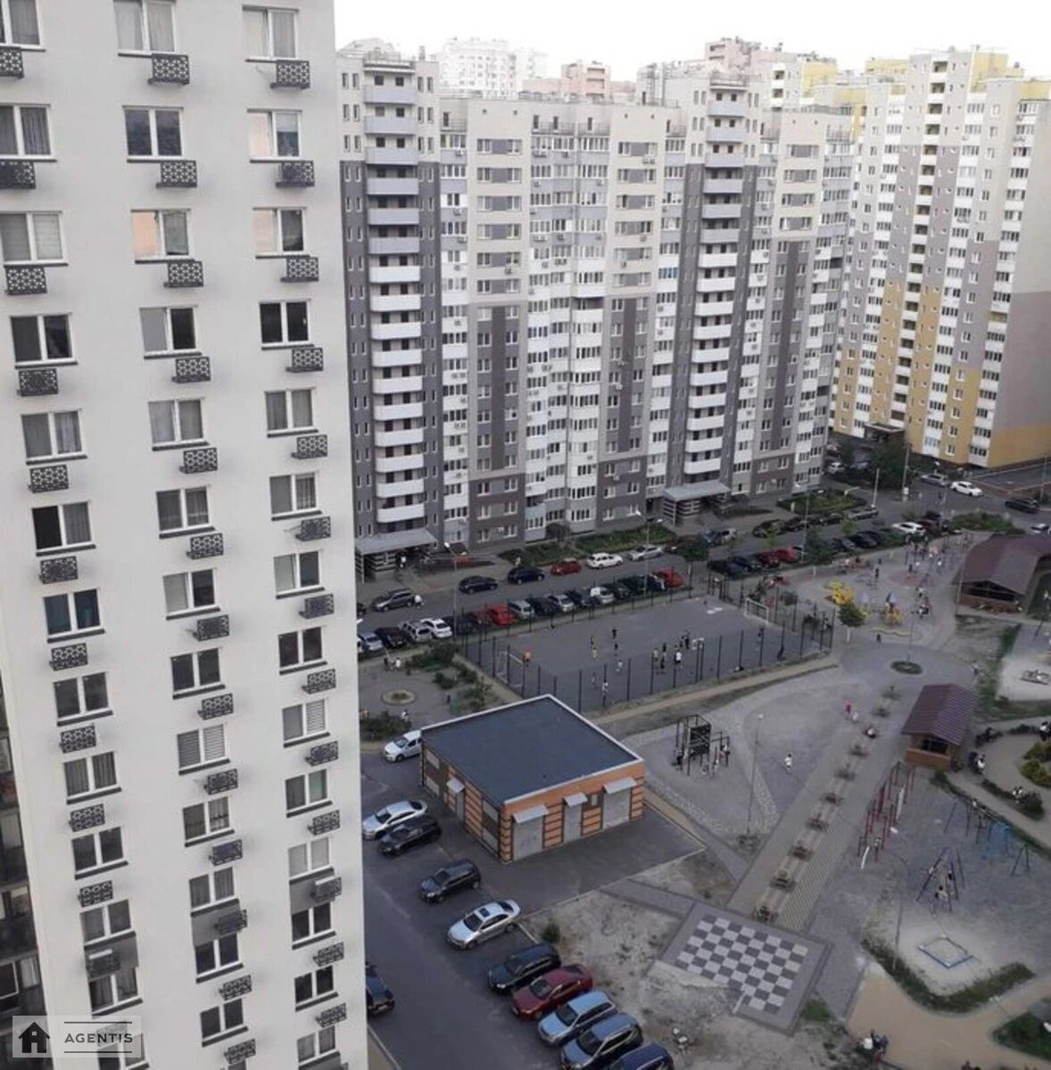 Apartment for rent. 1 room, 34 m², 16 floor/25 floors. 101, Mykoly Zakrevskoho vul., Kyiv. 