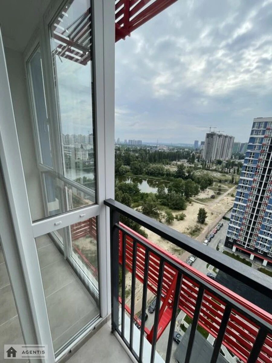 Apartment for rent. 1 room, 43 m², 17 floor/25 floors. 8, Hliba Babicha vul. Kanalna, Kyiv. 