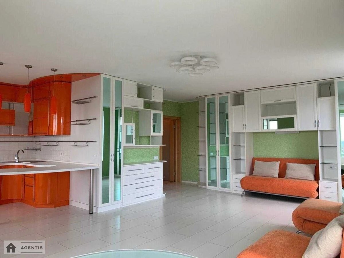 Apartment for rent. 1 room, 57 m², 17 floor/24 floors. 26, Dniprovska embankment 26, Kyiv. 
