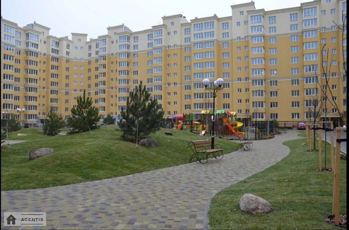 Apartment for rent. 1 room, 41 m², 2nd floor/10 floors. 5, Abrykosova , Sofiyivska Borshchahivka. 