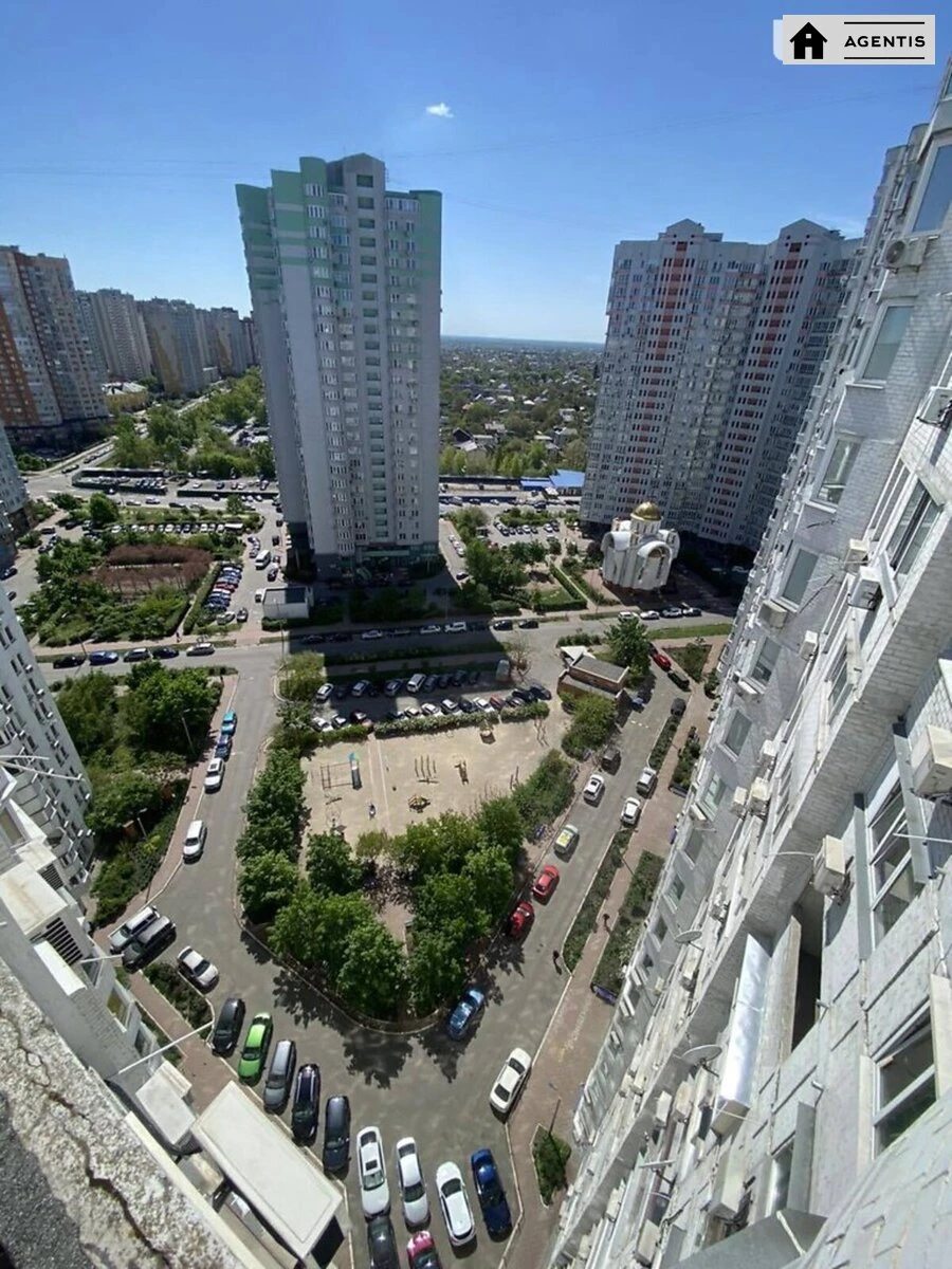 Apartment for rent. 1 room, 44 m², 18 floor/23 floors. 10, Mykoly Bazhana prosp., Kyiv. 