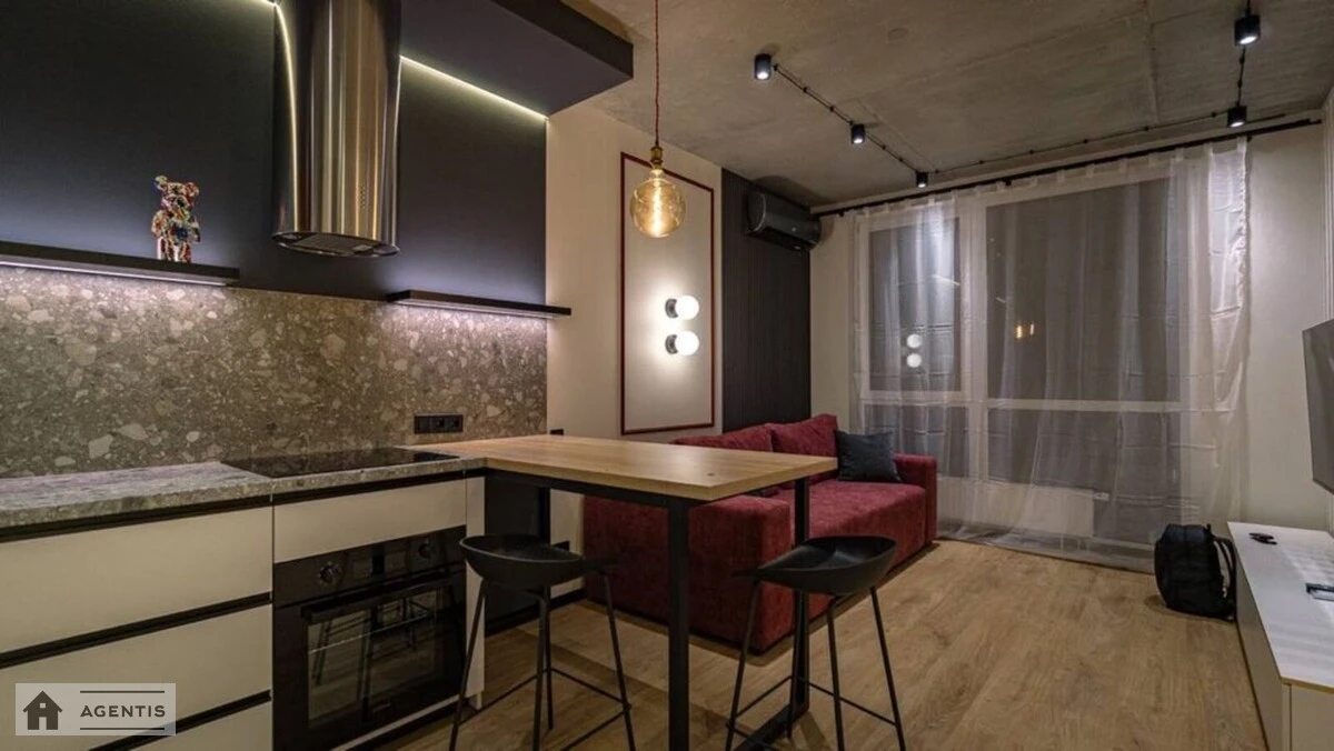 Apartment for rent. 1 room, 47 m², 15 floor/26 floors. 12, Prychalna 12, Kyiv. 