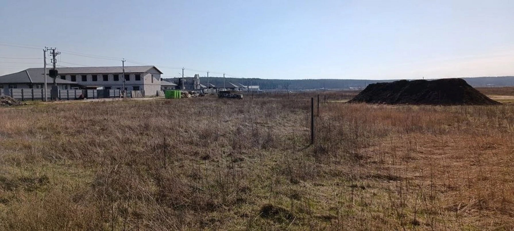 Land for sale for residential construction. Vorzel. 