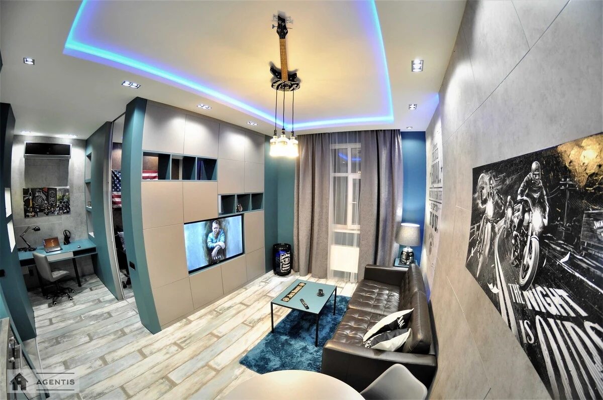 Apartment for rent. 2 rooms, 45 m², 5th floor/14 floors. Vasylya Tyutyunnyka vul. Anri Barbyusa, Kyiv. 