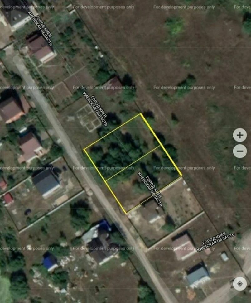 Land for sale for residential construction. Kyiv. 