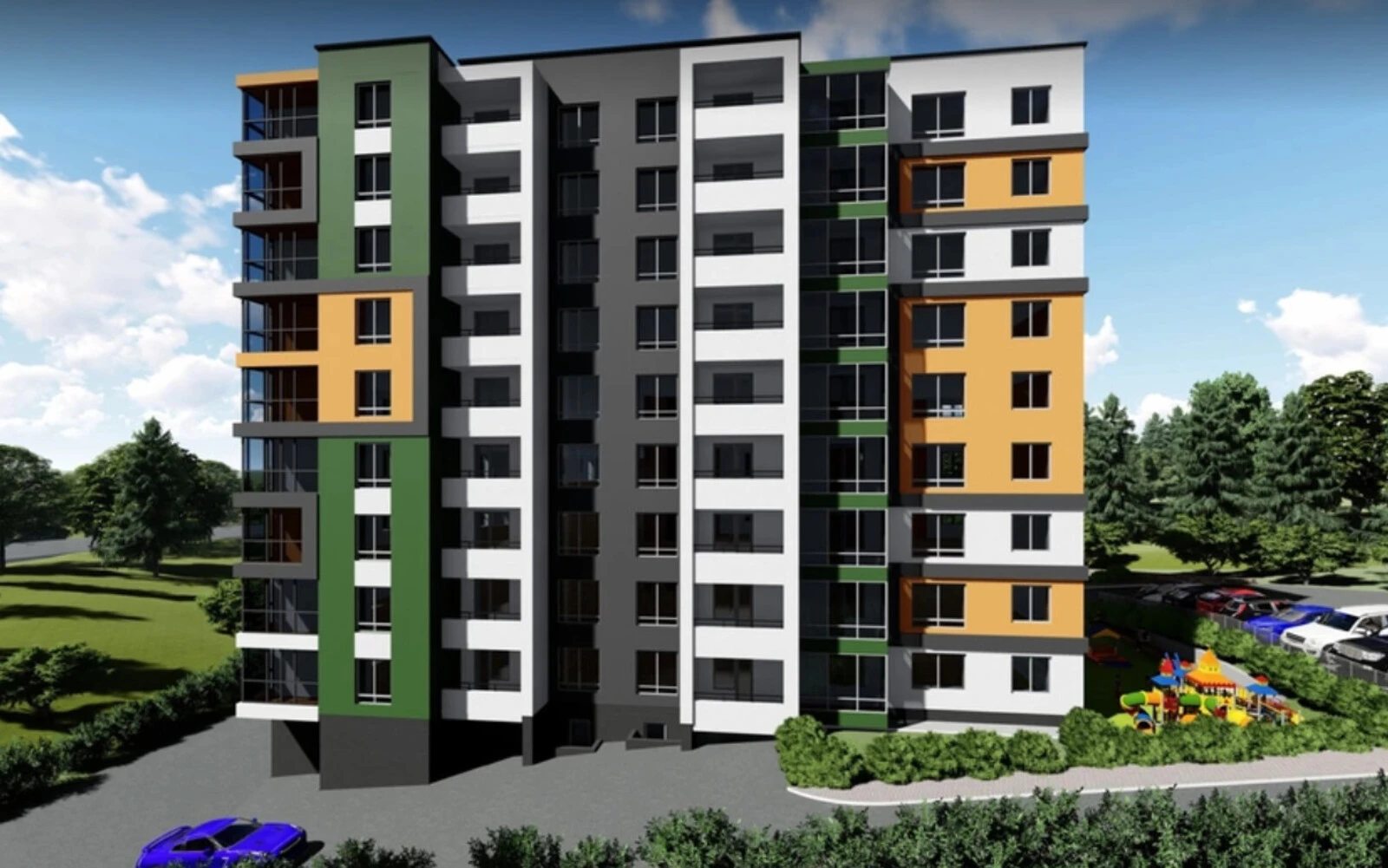 Apartments for sale. 1 room, 43 m², 5th floor/9 floors. Obolonya, Ternopil. 