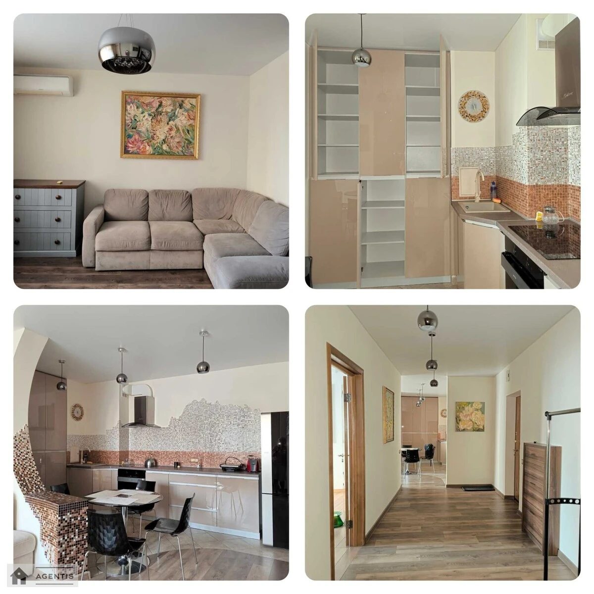 Apartment for rent 2 rooms, 71 m², 7th fl./23 floors. 19, Dniprovs'ka embankment 19, Kyiv. 